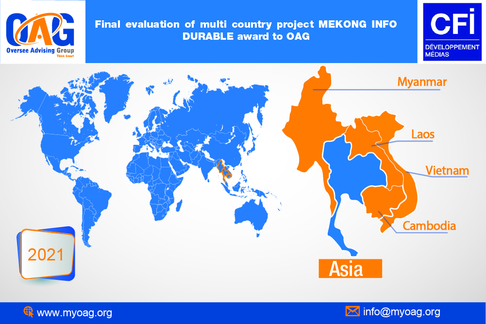 CFI Chooses OAG for the evaluation of its multi-country regional project (Vietnam, Cambodia, Laos and Myanmar)