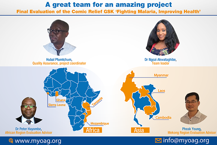 Inception phase in progress for the Final Evaluation of the Comic Relief GSK ‘Fighting Malaria, Improving Health’