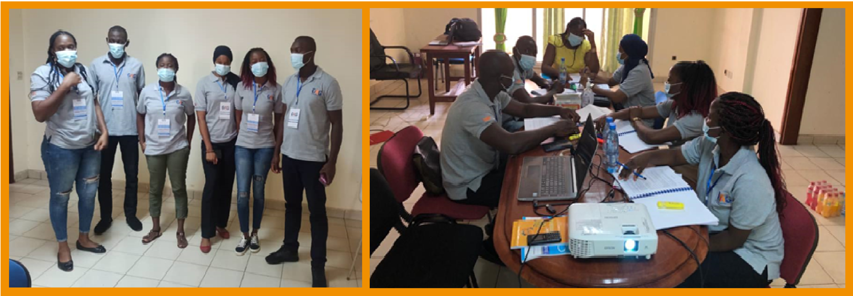 Du 11 au 14 Octobre 2021, l’équipe de recherche du Cameroun respectant les considérations Genre (4 femmes et 2 Hommes) ont bénéficié d’une formation animée par l’expert CRVS, Pr Honoré MIMCHE et son assistant Maxime TIEMBOU